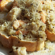 Shrimp and Scallop Scampi