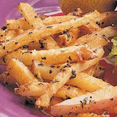 Baked Basil Fries