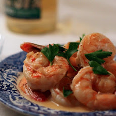 Shrimp in Whisky Cream