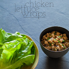 Chicken Lettuce Wraps