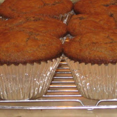 Banana Nut Buttermilk All Bran Muffins