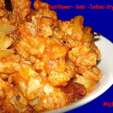 Cauliflower - Gobi- Indian Style