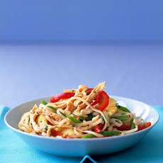 Asian Noodles with Chicken and Pineapple