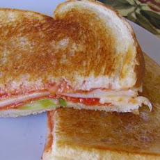Grilled Pizza Sandwiches