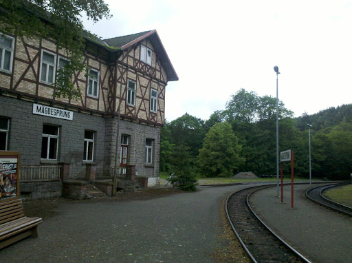 Historischer Bahnhof Mägdesprung