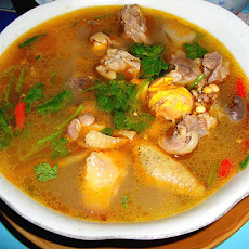 Dom Yam Gai or Chicken & Galangal Soup