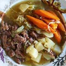 Chunky Beef & Veggie Soup