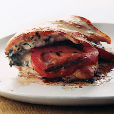 Tomato-and-Garlic-Stuffed Chicken Cutlets