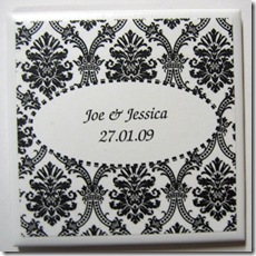 Wedding Day Coasters - 25 by Rubeedesigns