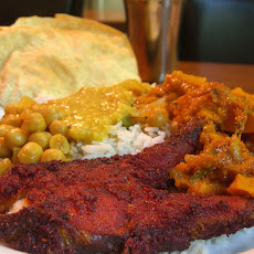 Pumpkin, Banana and Chickpea Curry