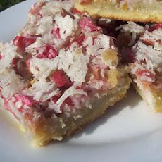 Rhubarb Dream Bars