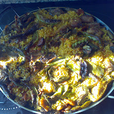 Isaiah's Vegetarian Paella [ Kosher ]
