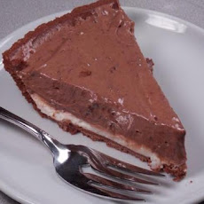 Easy Chocolate Cream Cheese Layer Pie