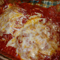 Oven Baked Chicken Parmesan
