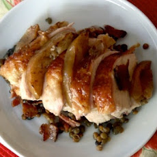 Bacon Roasted Chicken
