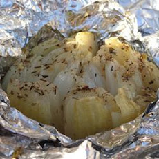 Grilled Onion Bloom