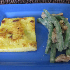Maple-Glazed Squash and Green Beans with Walnuts