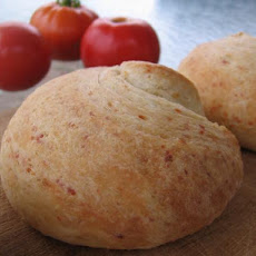 No-Knead Cheese Burger Buns