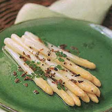 White Asparagus with Truffle Vinaigrette