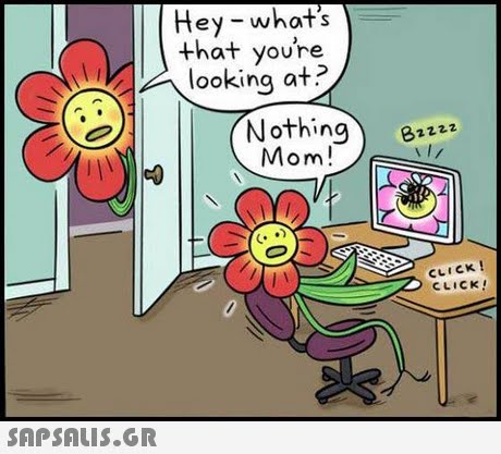 Hey what s that you re lookina at? Nothing8122 Mom! CLICK! CLICK 