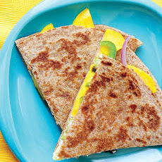 Goat Cheese and Mango Quesadillas