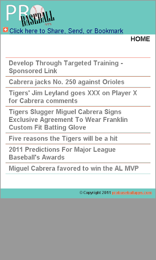 【免費運動App】Miguel Cabrera News-APP點子