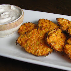 Cheesy Sweet Potato Crisps