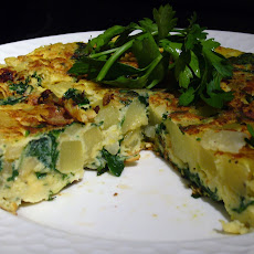 Spinach and Potato Tortilla