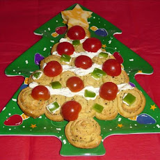 Holiday Italian Herb Crescent Christmas Trees