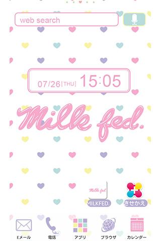 MILKFED. HEART for[+]HOMEきせかえ