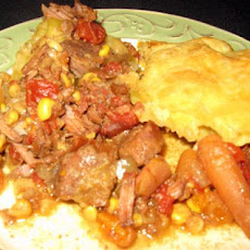 Beef Hotpot Pie