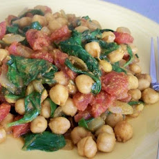 Spinach and Chickpea Curry
