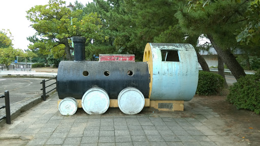 石の機関車