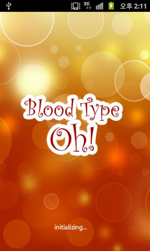 Blood Type Oh