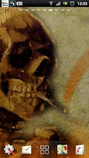 How to mod live smoking skull wallpaper lastet apk for android