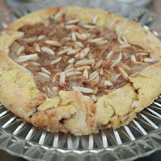 Rustic Pear Tart with Toffee Sauce