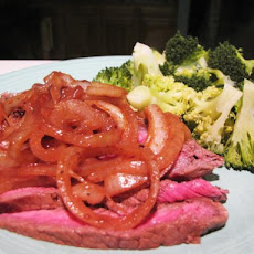 Garlic Steak and Onions