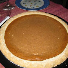 Nutella Pumpkin Pie