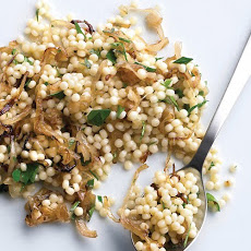 Israeli Couscous with Parsley and Shallots
