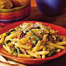 Asparagus Pasta With Toasted Pecans