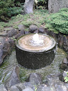 Fontein In De Japanse Tuin