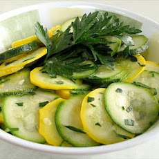 Zucchini Marinata (Marinated Zucchini Salad)
