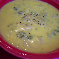 Sandy's Broccoli Cheese Noodle Soup