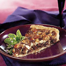 Chocolate and Mixed Nut Tart in Cookie Crust