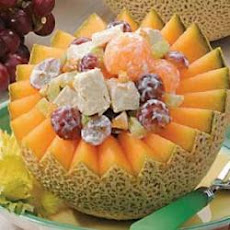 Melon Turkey Salad