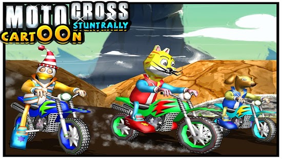 How to get MotoCross Cartoon Stunt Rally 1.0 mod apk for bluestacks