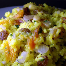 Rice Salad With Fruit and Nuts