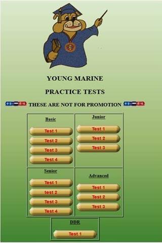 Young Marines Practice Tests