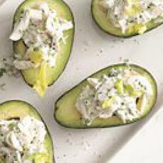 Herbed Crab Salad-Stuffed Avocados