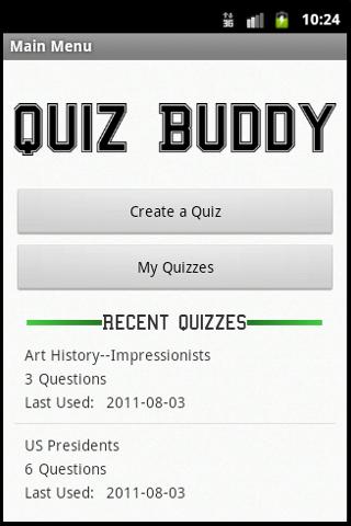 Quiz Buddy